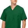 AllHeart Clearance Men's V-Neck Solid Scrub Top 2 AllHeart Clearance Men's V-Neck Solid Scrub Top -Cherokee Shop 1 ah b2005 clearance 650