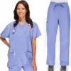 AllHeart Clearance Women's V-Neck Top And Cargo Pant Scrub Set -Cherokee Shop 1 ah b5set clearance 650
