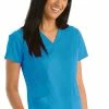 Grey's Anatomy Clearance Women's V-Neck Solid Scrub Top -Cherokee Shop 1 bc 41452 clearance 650