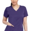 Grey's Anatomy Clearance Women's V-Neck Shirred Back Solid Scrub Top 2 Grey's Anatomy Clearance Women's V-Neck Shirred Back Solid Scrub Top -Cherokee Shop 1 bc 71166 clearance 650