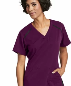 Grey's Anatomy Women's V-Neck Solid Scrub Top