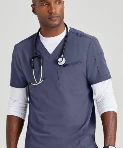 Barco Uniforms Barco Unify Men's V-Neck Scrub Top