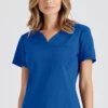Grey's Anatomy Women's Capri Tuck-In Scrub Top 2 Grey's Anatomy Women's Capri Tuck-In Scrub Top -Cherokee Shop 1 bc grst136 650