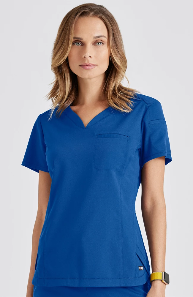 Grey's Anatomy Women's Capri Tuck-In Scrub Top 3 Grey's Anatomy Women's Capri Tuck-In Scrub Top