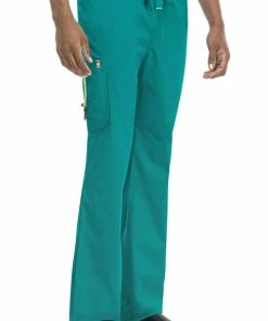 Code Happy Clearance Men's Drawstring Cargo Scrub Pant