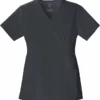 Cherokee Clearance Women's Mock Wrap Solid Scrub Top -Cherokee Shop 1 ck 1841 clearance 650