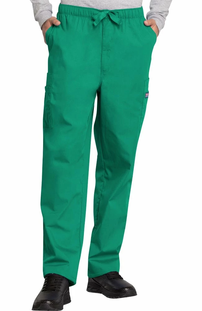 Cherokee Workwear Clearance Men's Drawstring Cargo Scrub Pant 3 Cherokee Workwear Clearance Men's Drawstring Cargo Scrub Pant
