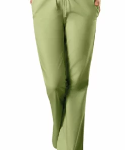 Cherokee Workwear Clearance Women's Natural Rise Flare Leg Scrub Pants