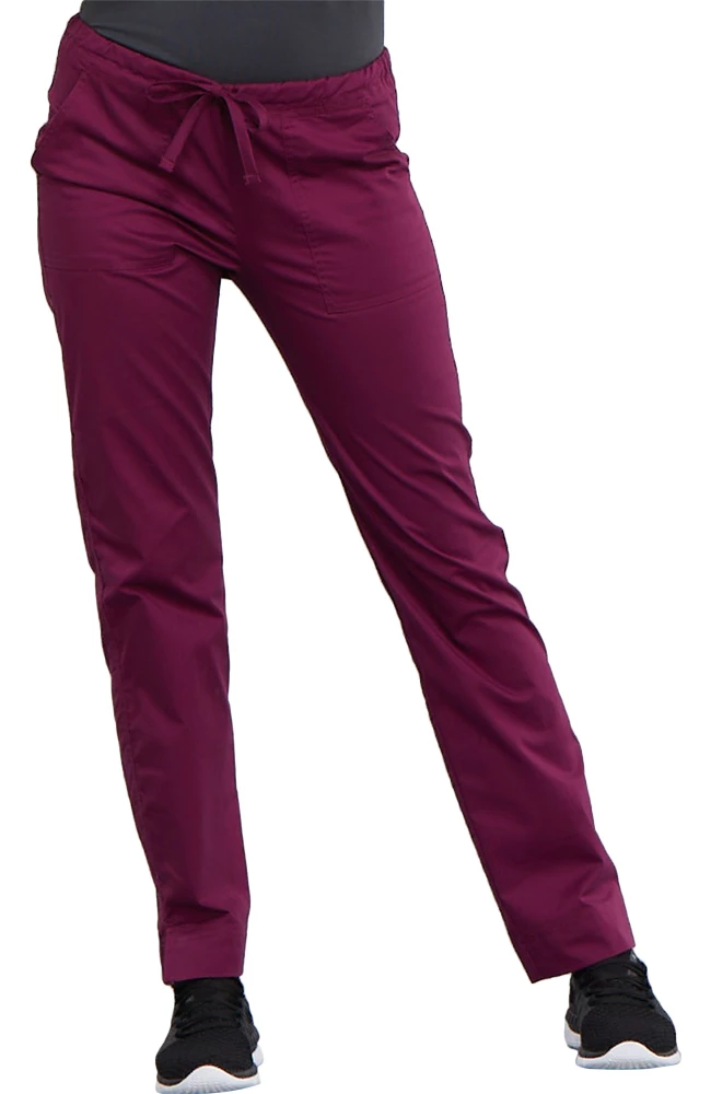 Cherokee Workwear Clearance Women's Mid Rise Skinny Leg Scrub Pant 3 Cherokee Workwear Clearance Women's Mid Rise Skinny Leg Scrub Pant