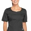Cherokee Workwear Clearance Women's Novelty V-Neck Solid Scrub Top -Cherokee Shop 1 ck 4746 clearance 650
