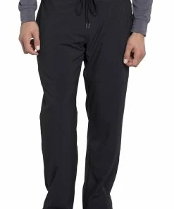 Cherokee Clearance Men's Tapered Leg Knit Waistband Drawstring Scrub Pant