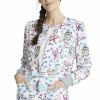 Cherokee Clearance Women's Snap Front Paws For A Cause Print Jacket -Cherokee Shop 1 ck ck301 printclearancewfc 650