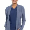 Cherokee Clearance Women's Open-Front Stripe Print Scrub Jacket 2 Cherokee Clearance Women's Open-Front Stripe Print Scrub Jacket -Cherokee Shop 1 ck ck327 clearancenvg 650