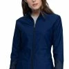 Cherokee Women's Zip Front Scrub Jacket -Cherokee Shop 1 ck ck390 650