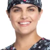 Cherokee Clearance Women's Flutter Blooms Print Scrub Hat 2 Cherokee Clearance Women's Flutter Blooms Print Scrub Hat -Cherokee Shop 1 ck ck513 printclearancefub 650