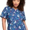 Cherokee Clearance Women's Magical Care Print Scrub Top 1 Cherokee Clearance Women's Magical Care Print Scrub Top -Cherokee Shop 1 ck ck652 printclearancemlc 650