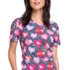 Cherokee Clearance Women's Dog Is Love Print Scrub Top -Cherokee Shop 1 ck ck703 printclearanceogl 650