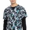 Cherokee Clearance Men's Cool Down Camo Print Scrub Top -Cherokee Shop 1 ck ck920 printclearancecld 650