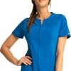Cherokee Clearance Women's Zip Front Scrub Top -Cherokee Shop 1 ck ck931 clearance 650
