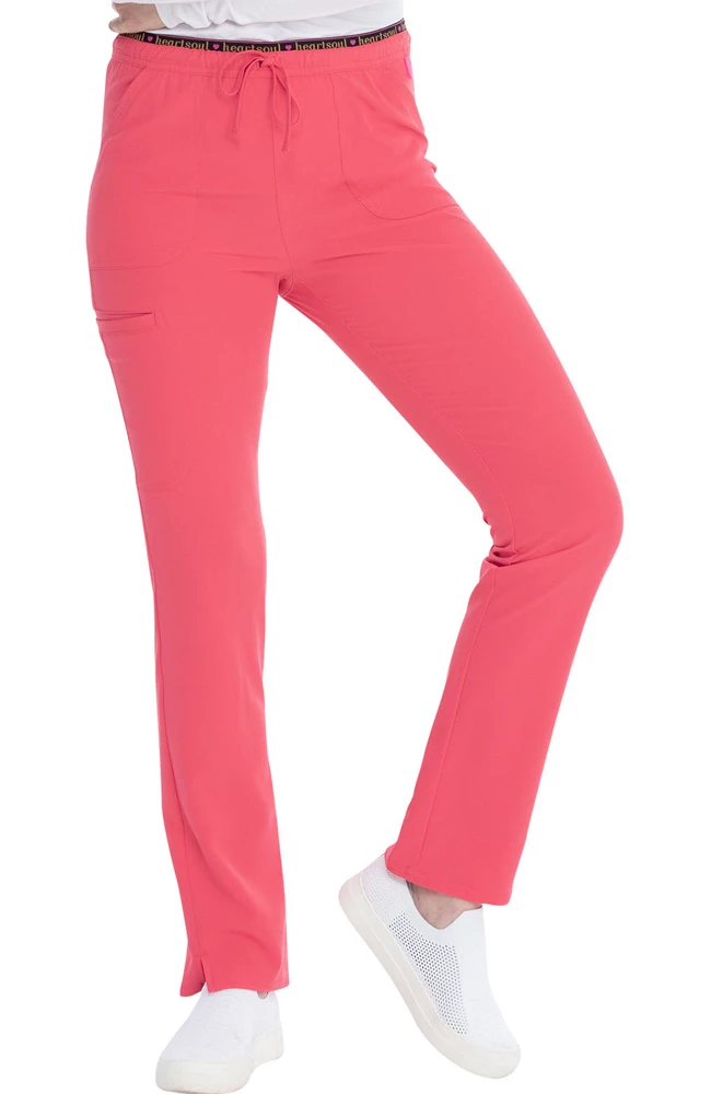 Heartsoul Clearance Women's Logo Waistband Scrub Pant 3 Heartsoul Clearance Women's Logo Waistband Scrub Pant
