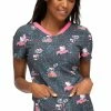 Heartsoul Clearance Women's Kawaii Vacation Print Scrub Top 1 Heartsoul Clearance Women's Kawaii Vacation Print Scrub Top -Cherokee Shop 1 ck hs714 printclearancekiv 650