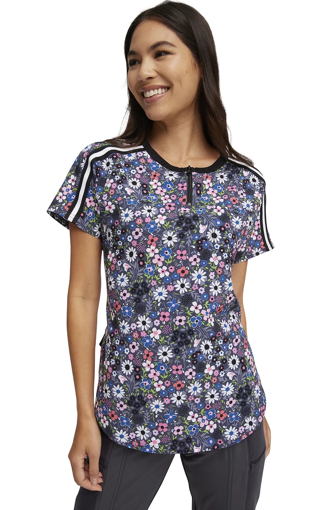 Heartsoul Women's Ditsy Garden Print Scrub Top 3 Heartsoul Women's Ditsy Garden Print Scrub Top