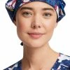 Cherokee Women's Stay Frosty Print Bouffant Scrub Hat -Cherokee Shop 1 ck tf514 printfrs 650
