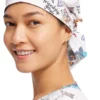 Cherokee Women's Friendship Goals Print Bouffant Scrub Hat 2 Cherokee Women's Friendship Goals Print Bouffant Scrub Hat -Cherokee Shop 1 ck tf514 printrdg 650