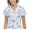 Cherokee Clearance Women's Be Eeyore Print Scrub Top -Cherokee Shop 1 ck tf666 printclearancepho 650