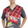 Cherokee Clearance Men's Lightning Mcqueen Print Scrub Top 1 Cherokee Clearance Men's Lightning Mcqueen Print Scrub Top -Cherokee Shop 1 ck tf700 printclearancecst 650