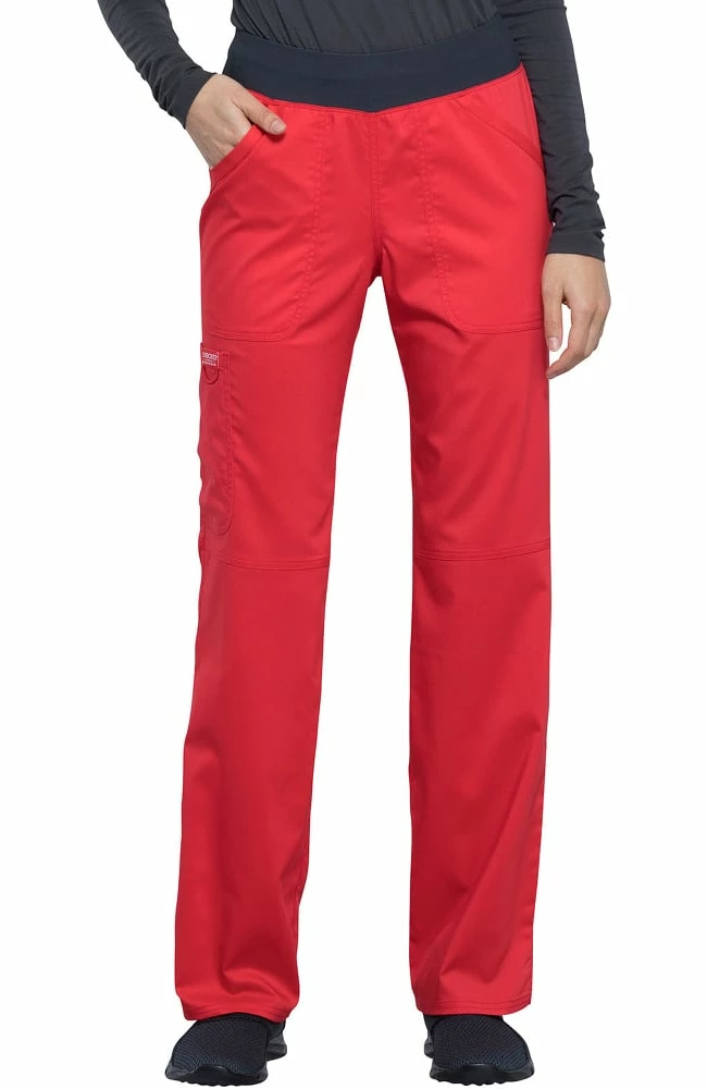 Cherokee Workwear Clearance Women's Elastic Waistband Cargo Pull-On Scrub Pant 3 Cherokee Workwear Clearance Women's Elastic Waistband Cargo Pull-On Scrub Pant