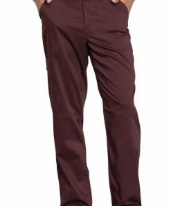 Cherokee Workwear Clearance Men's Zip Fly Cargo Scrub Pant
