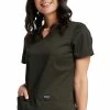 Cherokee Workwear Clearance Women's V-Neck Solid Scrub Top -Cherokee Shop 1 ck ww620 clearance 650