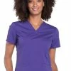 Cherokee Workwear Clearance Women's V-Neck Solid Scrub Top -Cherokee Shop 1 ck ww665 clearance 650