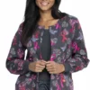Dickies Clearance Women's Snap Front Speck-Tacular Love Print Scrub Jacket 1 Dickies Clearance Women's Snap Front Speck-Tacular Love Print Scrub Jacket -Cherokee Shop 1 di dk301 printclearancespk 650