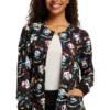 Dickies Women's Different Tune Print Scrub Jacket -Cherokee Shop 1 di dk309 printdft 650