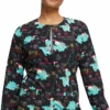Dickies Women's Merry RexMas Print Jacket 2 Dickies Women's Merry RexMas Print Jacket -Cherokee Shop 1 di dk309 printmrr 650