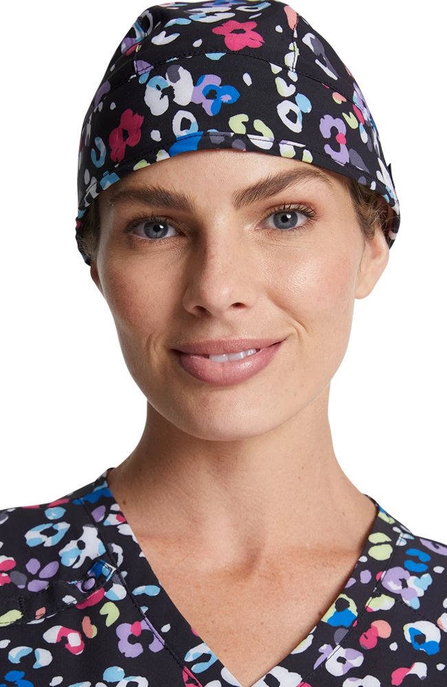 Dickies Women's Safari Pop Print Scrub Hat 3 Dickies Women's Safari Pop Print Scrub Hat