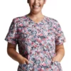 Dickies Clearance Women's Daisy Duty Print Scrub Top -Cherokee Shop 1 di dk616 printclearancedat 650