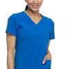Dickies Women's Mock Wrap Solid Scrub Top -Cherokee Shop 1 di dk625 650