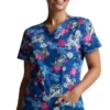 Dickies Clearance Women's Be Kind To Each Otter Print Scrub Top -Cherokee Shop 1 di dk704 printclearancebie 650