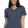 Dickies Women's V-Neck Solid Scrub Top 1 Dickies Women's V-Neck Solid Scrub Top -Cherokee Shop 1 di dk740 650