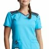 Dickies Clearance Women's V-Neck Solid Scrub Top 2 Dickies Clearance Women's V-Neck Solid Scrub Top -Cherokee Shop 1 di dk740 clearance 650