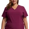 Dickies Women's V-Neck Top -Cherokee Shop 1 di dk747 650