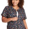 Dickies Clearance Women's Dots So Bright Print Scrub Top -Cherokee Shop 1 di dk776 printclearancedss 650