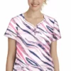 Healing Hands Clearance Women's Isabel Wild Stripes Print Scrub Top 1 Healing Hands Clearance Women's Isabel Wild Stripes Print Scrub Top -Cherokee Shop 1 hh 2218 printclearancewst 650
