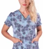 Healing Hands Clearance Women's Amanda Graphic Scenery Print Scrub Top 2 Healing Hands Clearance Women's Amanda Graphic Scenery Print Scrub Top -Cherokee Shop 1 hh 2266 printclearancegsc 650