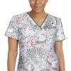 Healing Hands Clearance Women's Amanda Wild Flower Print Scrub Top 1 Healing Hands Clearance Women's Amanda Wild Flower Print Scrub Top -Cherokee Shop 1 hh 2266 printclearancewfw 650