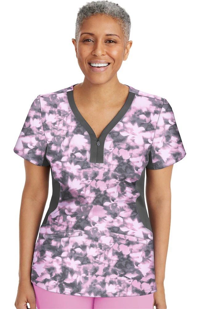 Healing Hands Women's Jessi Abstract Bliss Print Scrub Top 3 Healing Hands Women's Jessi Abstract Bliss Print Scrub Top