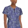 Healing Hands Clearance Women's Ivy Wild Harmony Print Scrub Top -Cherokee Shop 1 hh 2271 printclearancewih 650
